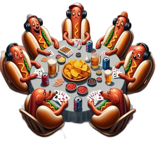 food, concept art, animated, hot transparent PNG cut-out