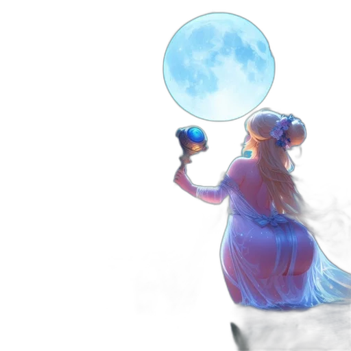 dress, concept art, fantasy art, watercolor transparent PNG cut-out