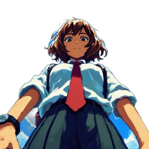 dress, staff, face, jacket transparent PNG cut-out