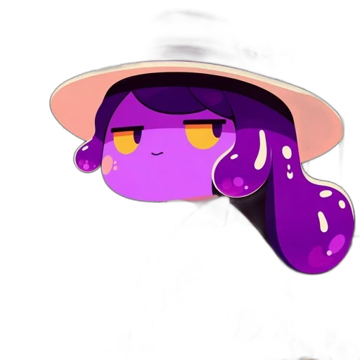 hat, creature, staff, umbrella transparent PNG cut-out