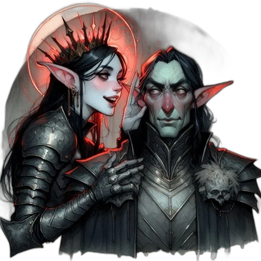 fantasy art, concept art, comic book art, watercolor transparent PNG cut-out