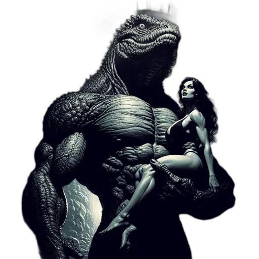 creature, animal, comic book art, concept art transparent PNG cut-out