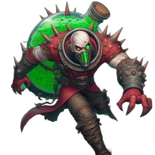 staff, creature, mask, concept art transparent PNG cut-out