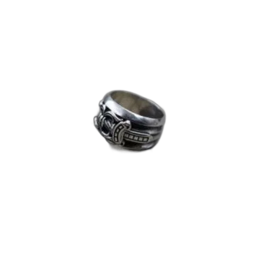 jewelry, silver, ring, intricate transparent PNG cut-out