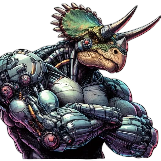 dragon, animal, robot, creature transparent PNG cut-out