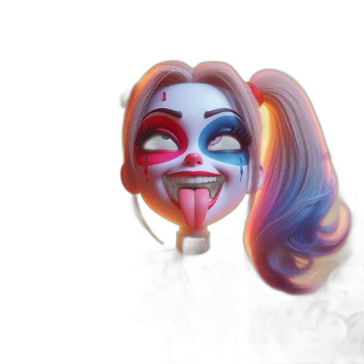 mask, hair, face, jewelry transparent PNG cut-out