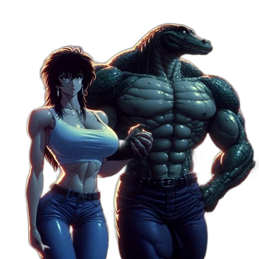 comic book art, concept art, fantasy art, pixel art transparent PNG cut-out
