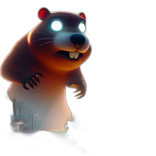 creature, animal, concept art, 3d render transparent PNG cut-out