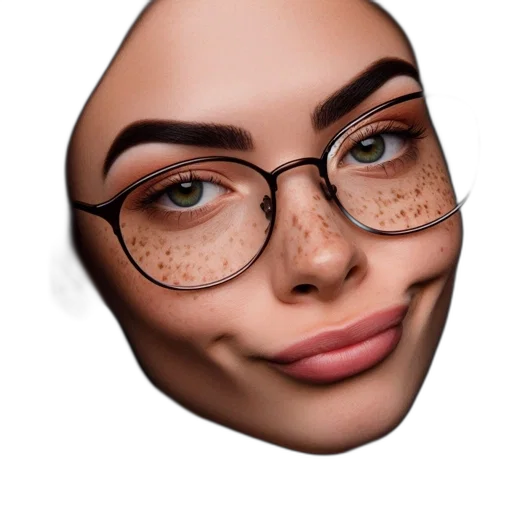 face, mask, creature, hair transparent PNG cut-out