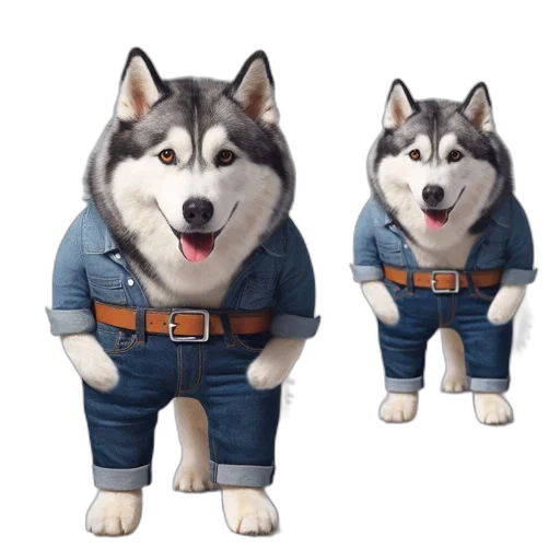 jacket, animal, robot, creature transparent PNG cut-out