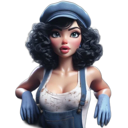 dress, staff, concept art, 3d render transparent PNG cut-out