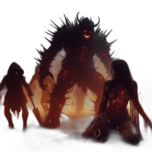 creature, concept art, fantasy art, comic book art transparent PNG cut-out