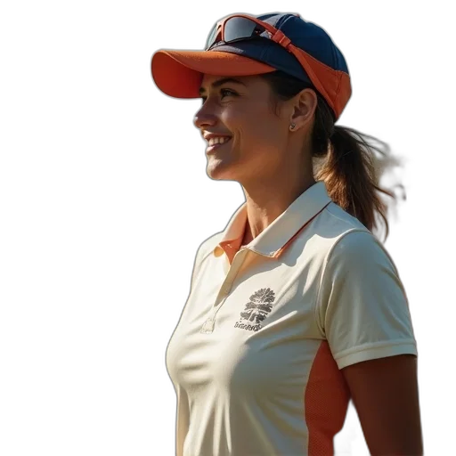 staff, image, women, cricketer transparent PNG cut-out