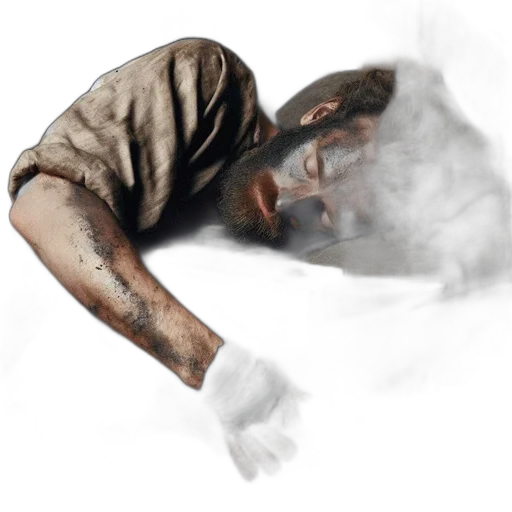 mask, face, creature, staff transparent PNG cut-out
