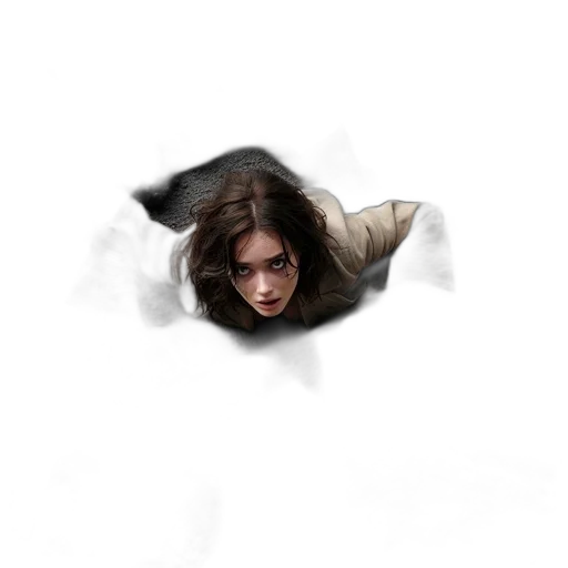 jacket, face, weapon, umbrella transparent PNG cut-out