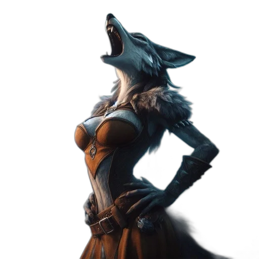 dress, mask, staff, creature transparent PNG cut-out