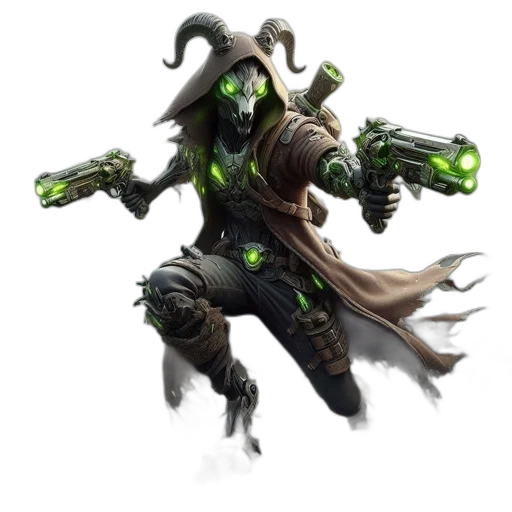 staff, mask, creature, weapon transparent PNG cut-out