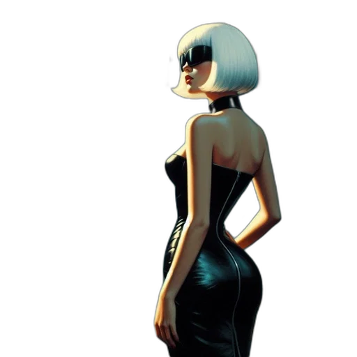 dress, hat, mask, jacket transparent PNG cut-out