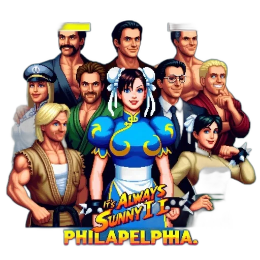 staff, pixel art, concept art, comic book art transparent PNG cut-out