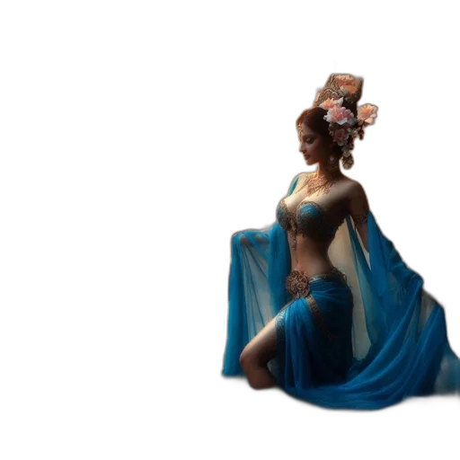 crown, dress, jewelry, staff transparent PNG cut-out