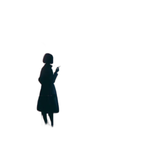 dress, staff, umbrella, jacket transparent PNG cut-out