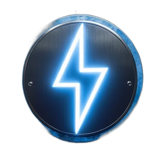 robot, bright, volt, logo transparent PNG cut-out
