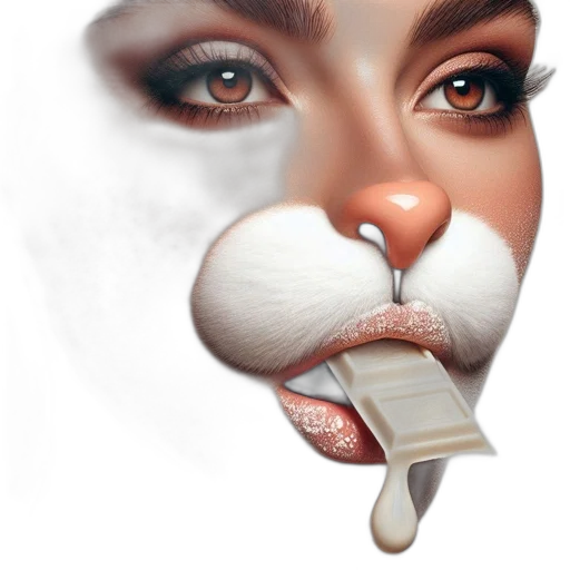 mask, face, photorealistic, 3d render transparent PNG cut-out