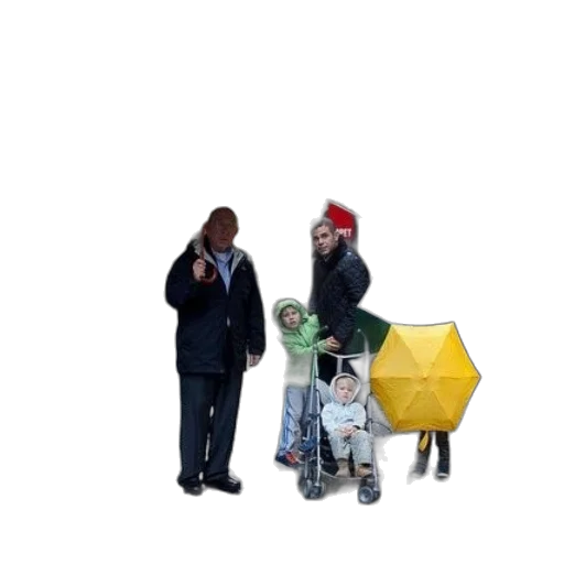 umbrella, mask, staff, hat transparent PNG cut-out