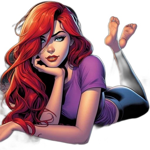 comic book art, cartoon, concept art, fantasy art transparent PNG cut-out