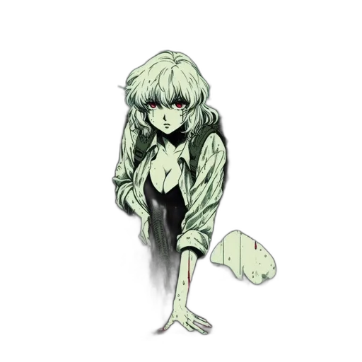 creature, animal, jacket, hair transparent PNG cut-out