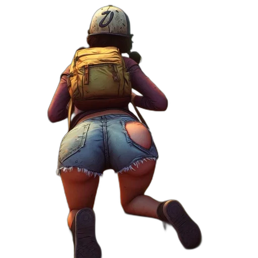 jacket, weapon, hat, robot transparent PNG cut-out