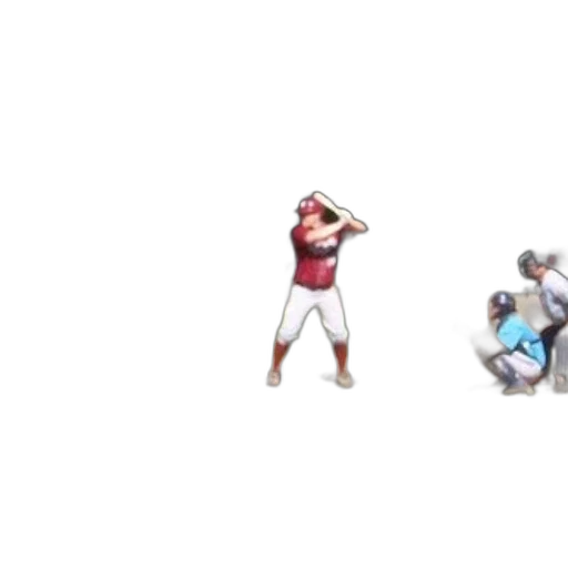 pixel art, concept art, baseball, player transparent PNG cut-out