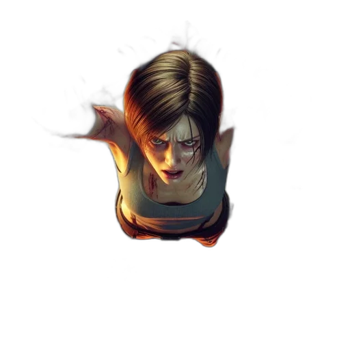 face, mask, creature, staff transparent PNG cut-out