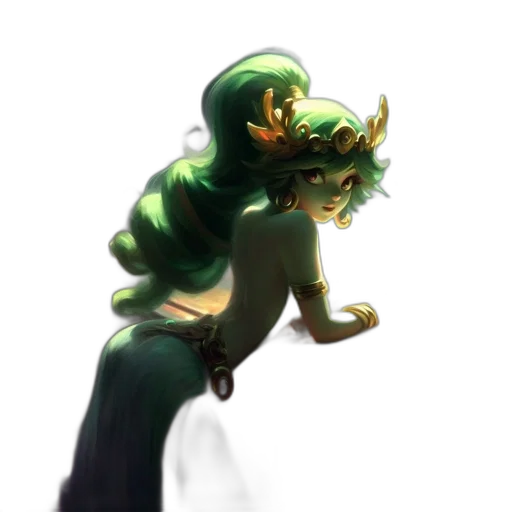 crown, staff, creature, dragon transparent PNG cut-out