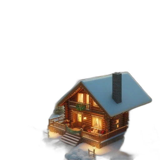furniture, building, 3d render, concept art transparent PNG cut-out