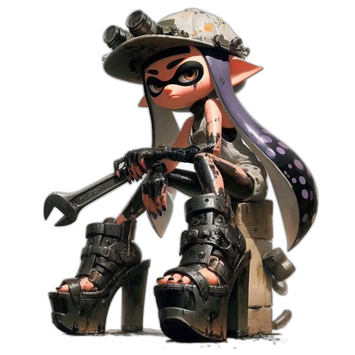 weapon, dress, robot, hat transparent PNG cut-out