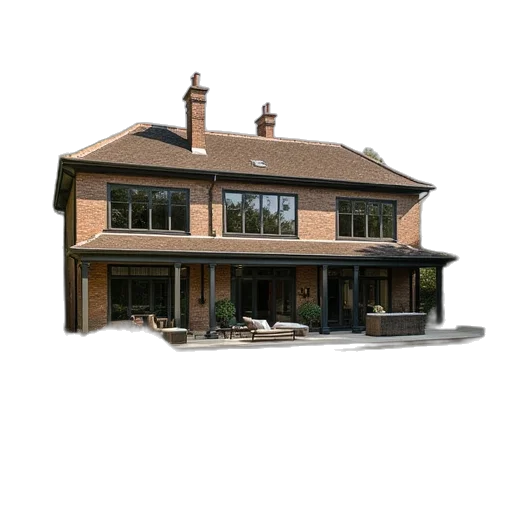 building, 3d render, photorealistic, concept art transparent PNG cut-out