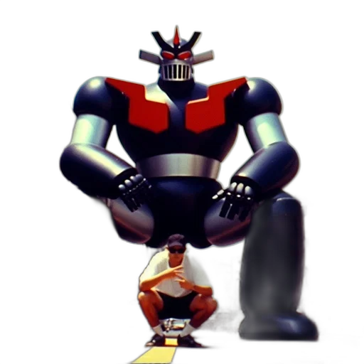 robot, weapon, staff, animal transparent PNG cut-out