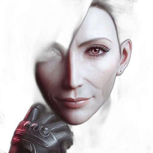 robot, face, weapon, mask transparent PNG cut-out