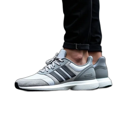 shoes, photorealistic, 3d render, concept art transparent PNG cut-out