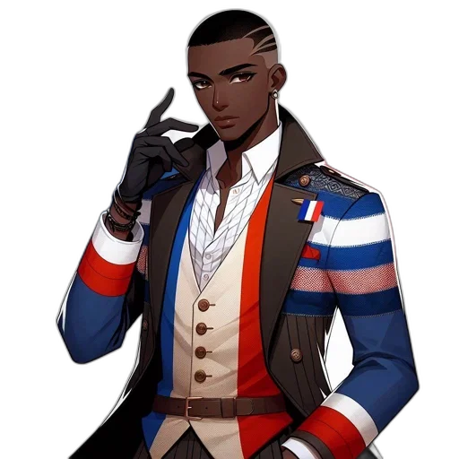 jacket, staff, concept art, pixel art transparent PNG cut-out