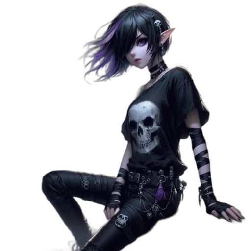 robot, weapon, cyberpunk, concept art transparent PNG cut-out