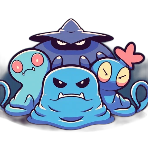 creature, staff, concept art, pixel art transparent PNG cut-out