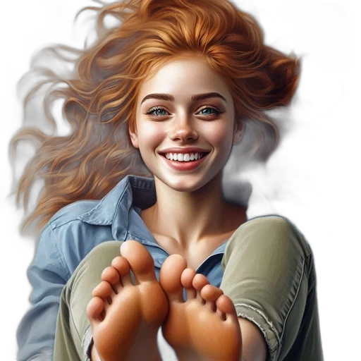 shoes, face, hair, jewelry transparent PNG cut-out