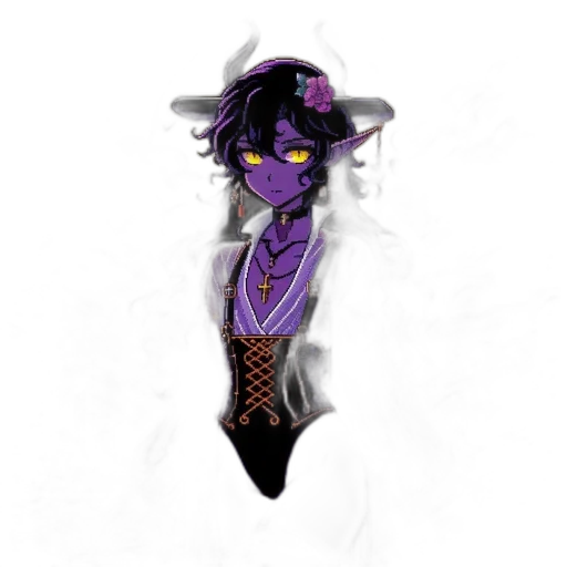 staff, mask, jewelry, fantasy art transparent PNG cut-out
