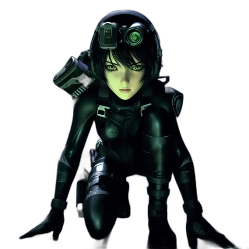 robot, face, mask, concept art transparent PNG cut-out