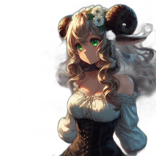 dress, staff, crown, mask transparent PNG cut-out