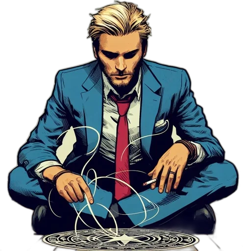 staff, jacket, comic book art, concept art transparent PNG cut-out
