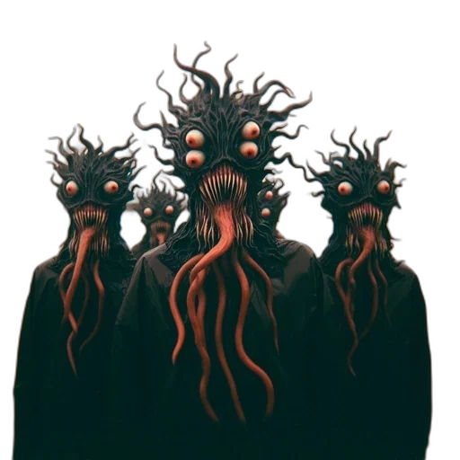 hair, crown, mask, staff transparent PNG cut-out