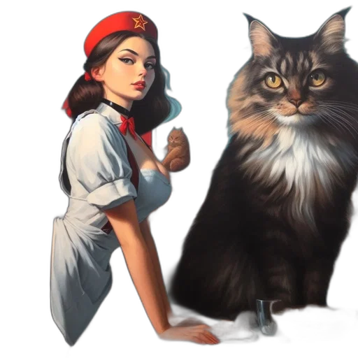 staff, animal, hat, concept art transparent PNG cut-out